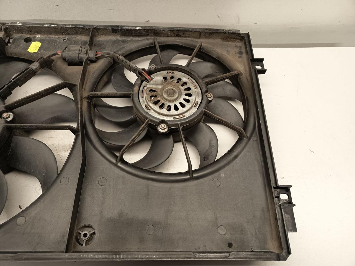 VW Golf VI original Elektrol&uuml;fter mit Zarge 1.4l 90kW Benzin Baujahr 2009