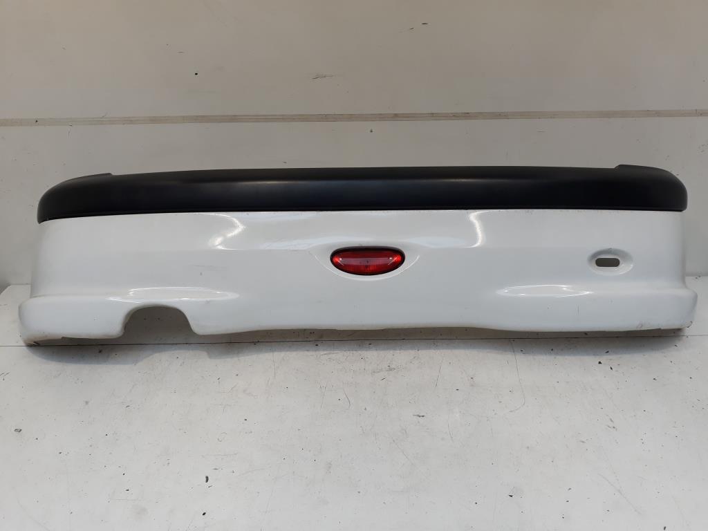 Peugeot 206 BJ 2008 Stoßstange hinten Stoßfänger weiss