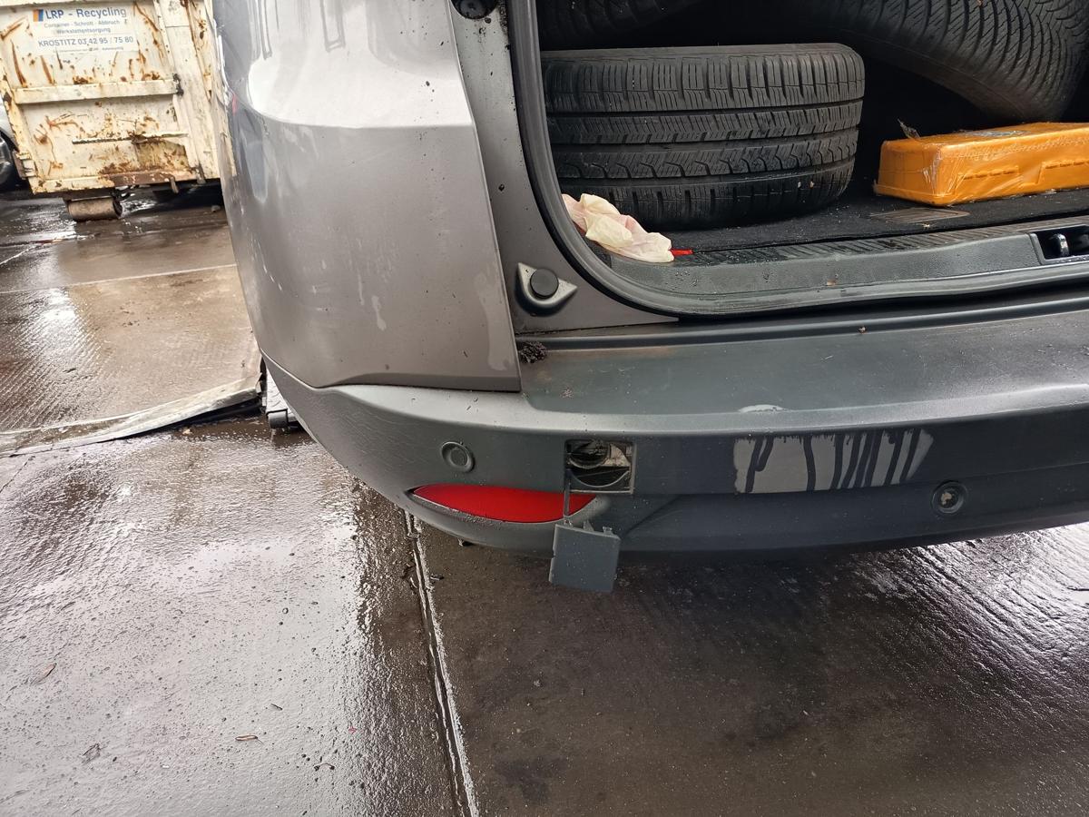 Renault Megane III Kombi orig Sto&szlig;stange hinten PDC TEKNG grau Bj 2010