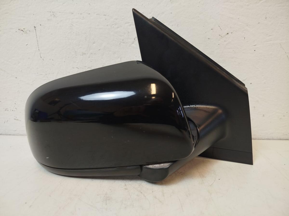 VW Polo 9N1 Aussenspiegel Spiegel R&uuml;ckspiegel rechts man L041 Brilliantschwarz