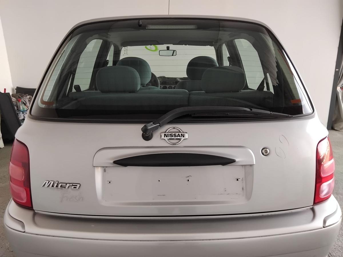 Nissan Micra K11 Heckklappe mit Heckscheibe 2.Facelift BJ2001 KL0 silvermetallic