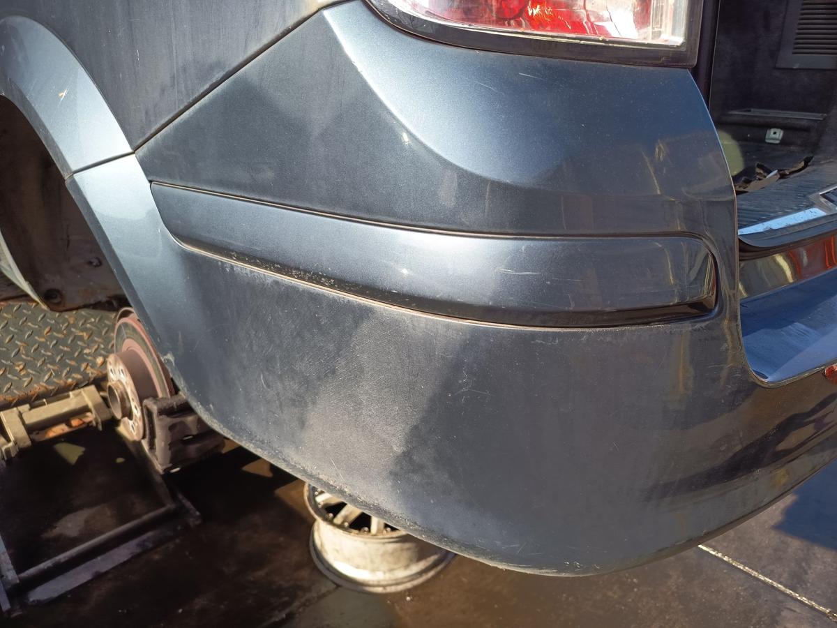 Opel Astra H Caravan original Sto&szlig;stange F&auml;nger hinten Heck Z168 Metroblau Bj 06