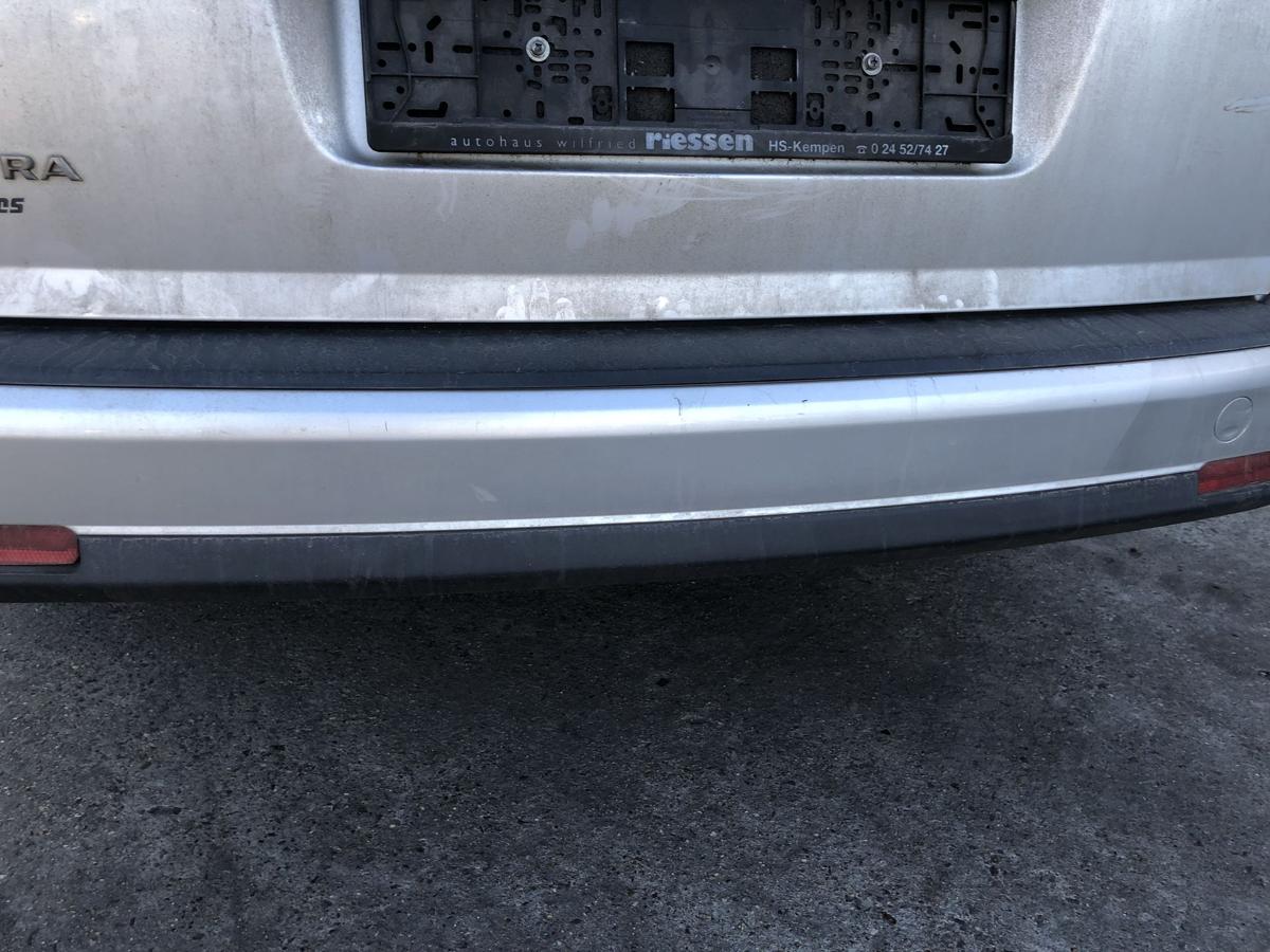 Opel Vectra C Caravan bis05 Sto&szlig;f&auml;nger hinten Hecksch&uuml;rze Kombi 2AU Starsilber 3