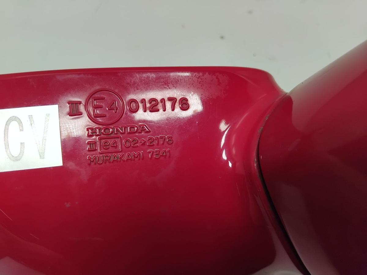 Honda Jazz GE2 orig Au&szlig;enspiegel links R81 Milano Red elektrisch beheizt BJ2006