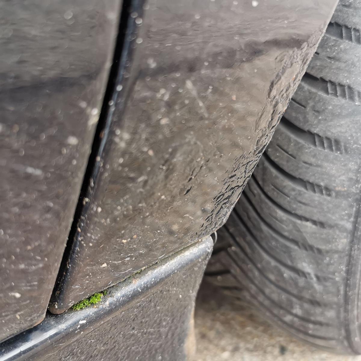 VW Golf 3 4 Cabriolet 1E Kotflügel Fender Seitenwand vorn rechts schwarz ROST