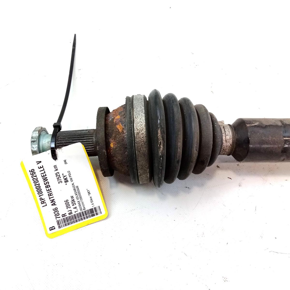 VW Polo 9N3 original Antriebswelle Gelenkwelle vorn rechts 1.4 55kw BKY BJ2006