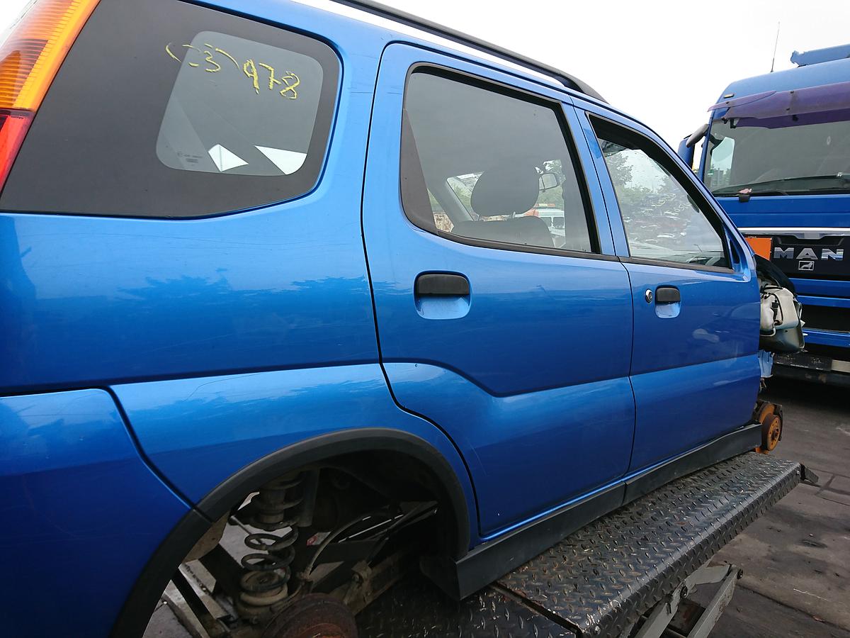 Suzuki Ignis II 2 orig Tür hinten rechts Z7B Adriablau met Bj 05