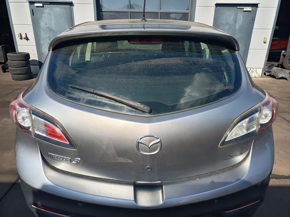 Mazda 3 BL original Heckklappe mit Scheibe 22V Satinsilber Baujahr 2010