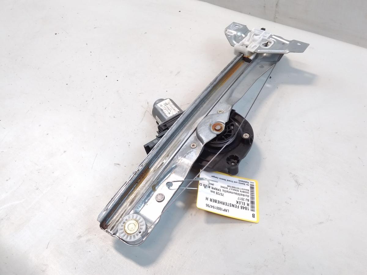 Renault Scenic 4 original Fensterheber hinten rechts elektrisch Bj.2017