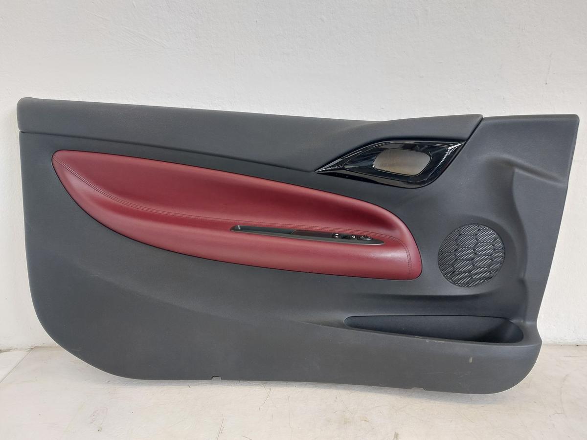 Citroen DS3 Sport Chic T&uuml;rverkleidung vorn links Fahrert&uuml;r Leder weinrot