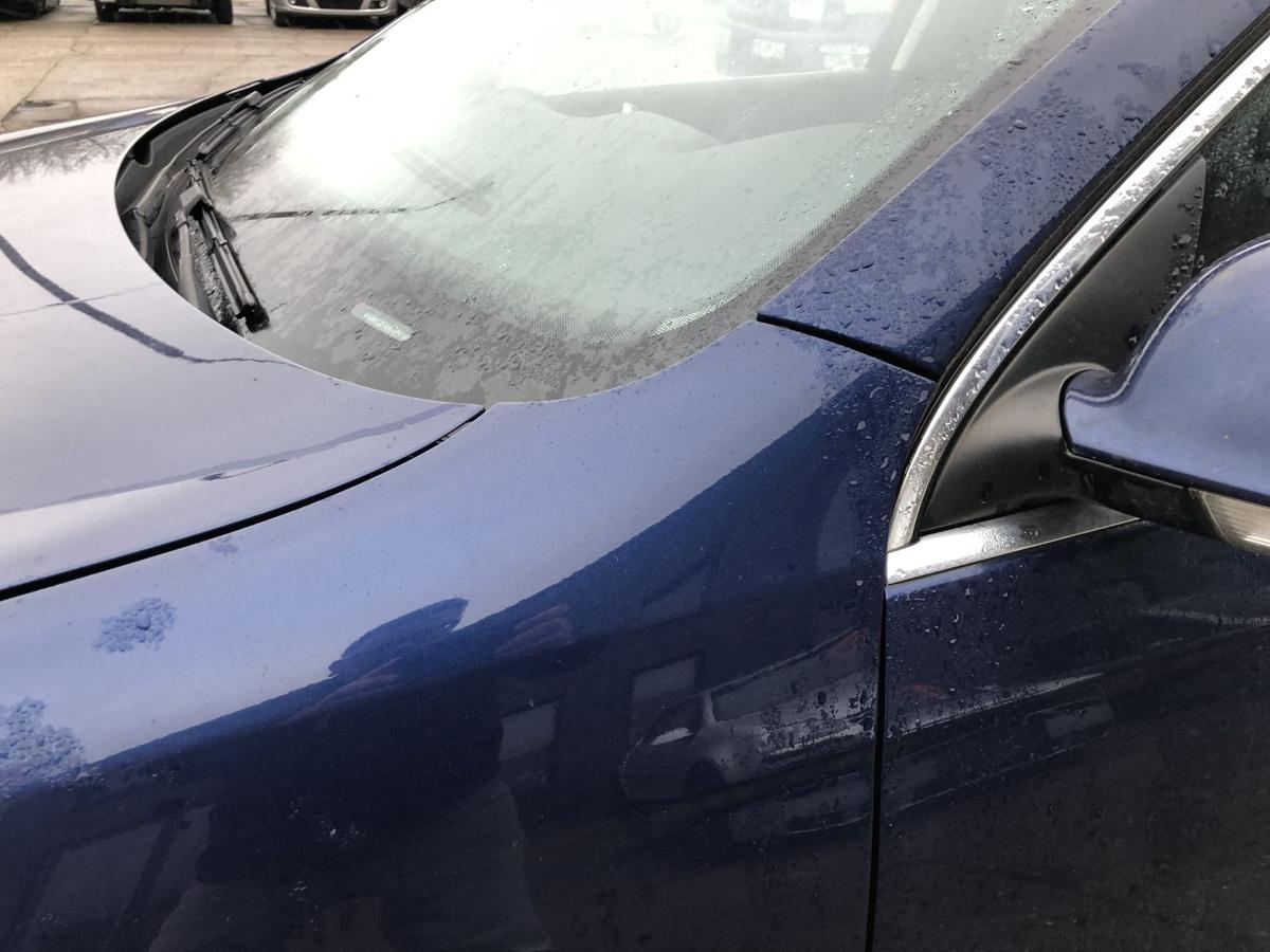 VW Golf 6 VI Variant Kotfl&uuml;gel links Radabdeckung Fender Seitenwand blau OE