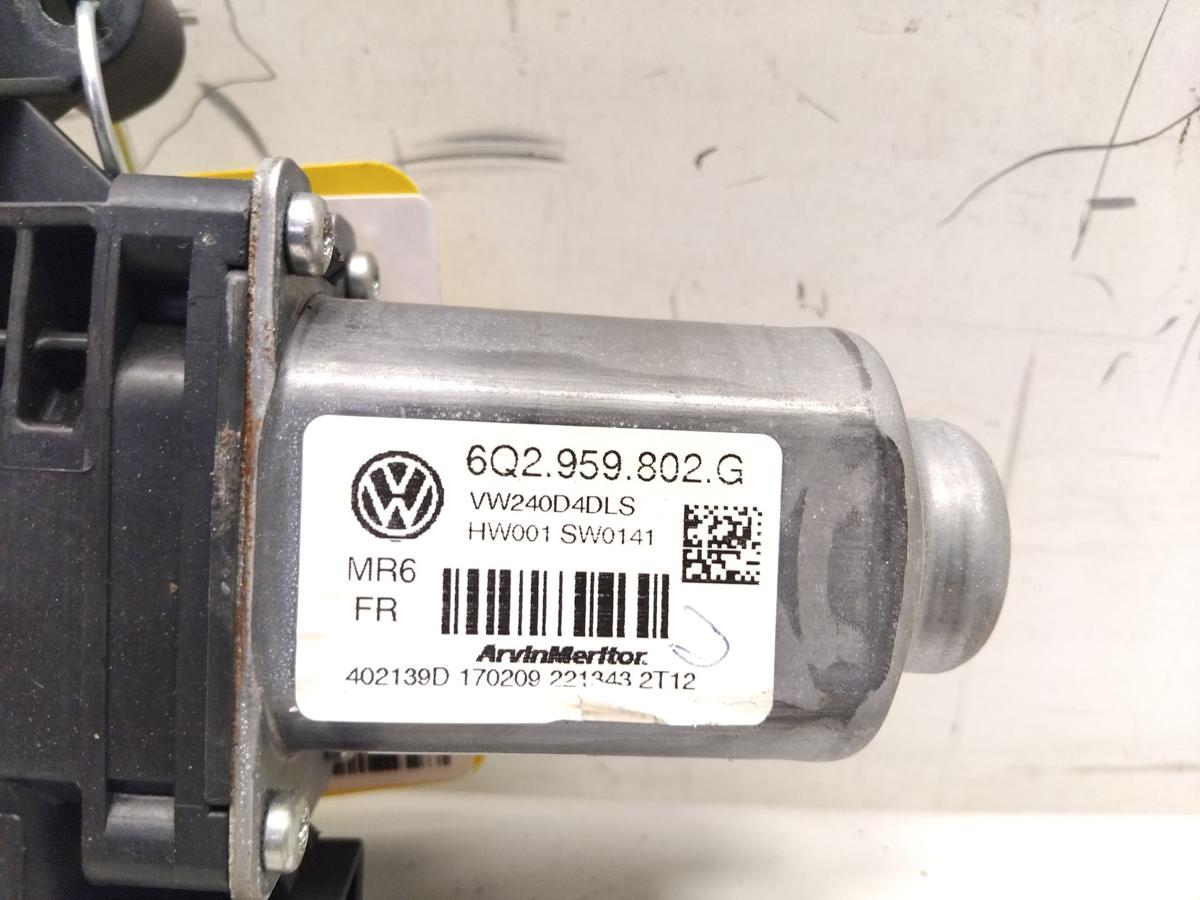 VW Polo 9N3 original Fensterhebermotor vorn links 6Q2959802G Bj.2009