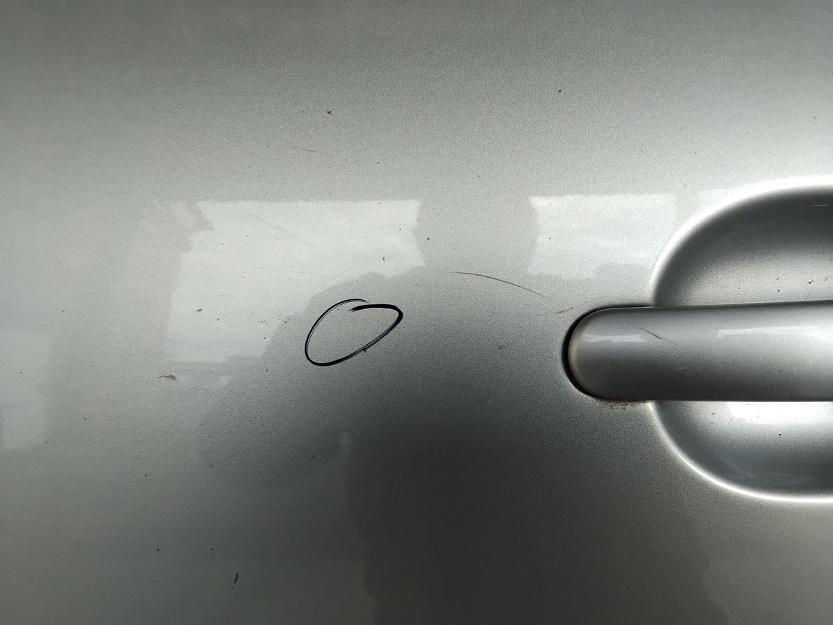 VW Golf 5 Tür vorn links Fahrertür 3-türig BJ2008 LA7W reflexsilbermetallic