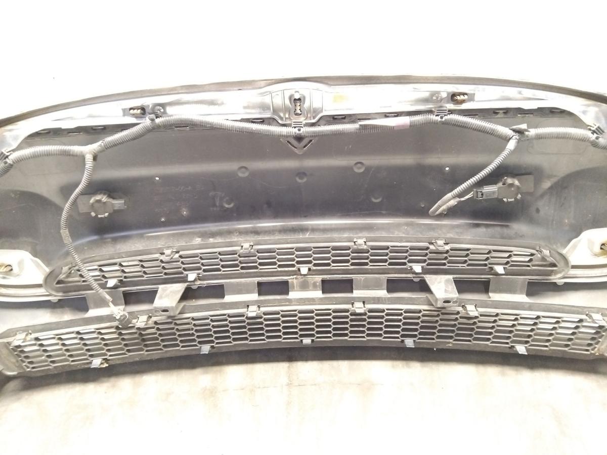 Tesla Model S P85D orig Sto&szlig;stange Stossf&auml;nger vorn mit Parkhilfe BJ2014 PMMB pacificblue