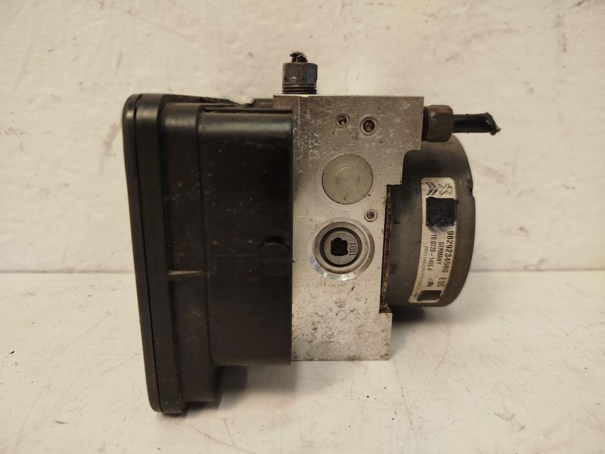 Peugeot 2008 I CU ab16 ABS Hydroaggregat Pumpe Block mit ESC Steuerteil OEM