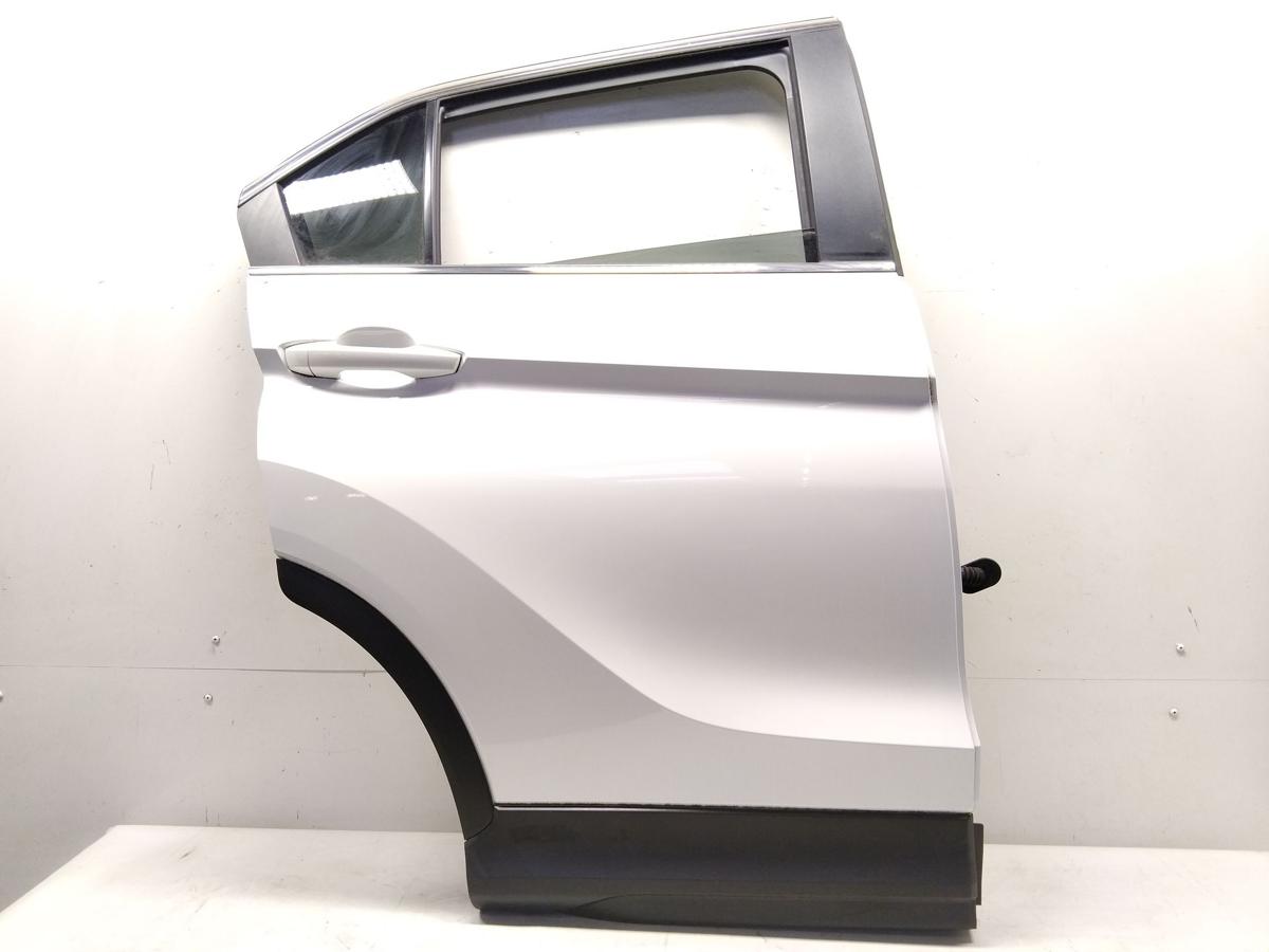 Mitsubishi Eclipse Cross original T&uuml;r hinten rechts weiss W37 T&uuml;rscheibe