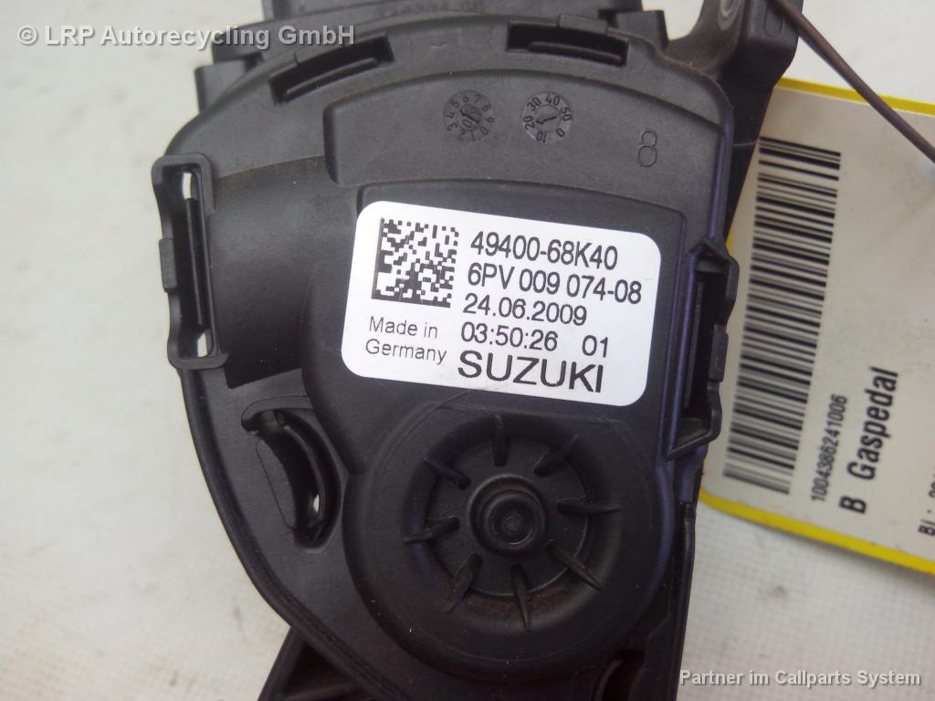 Nissan Pixo BJ2010 original Pedalwertgeber elektronisches Gaspedal 4940068K40