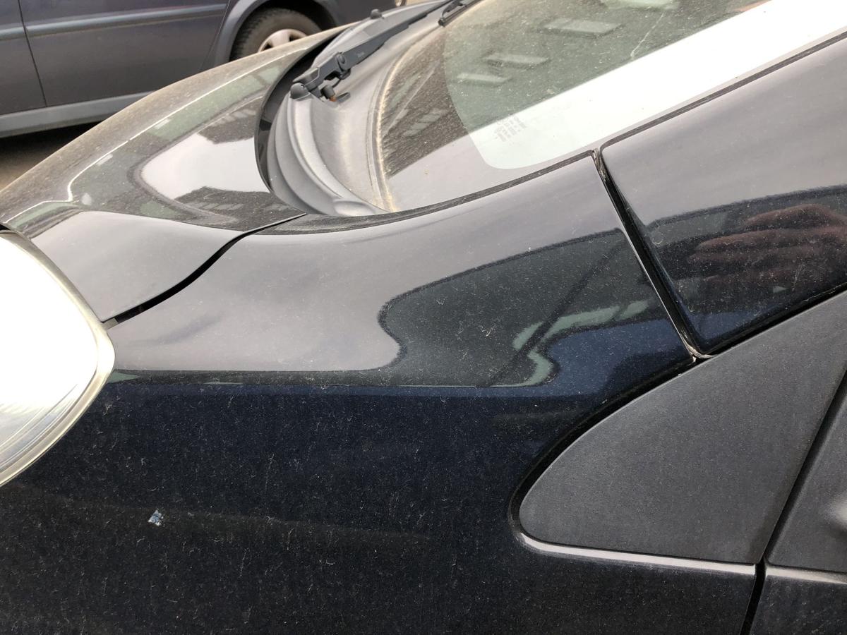 Citroen C1 Typ P Kotfl&uuml;gel vorn links Fahrerseite EXY Onyx schwarz 2005 bis 2012