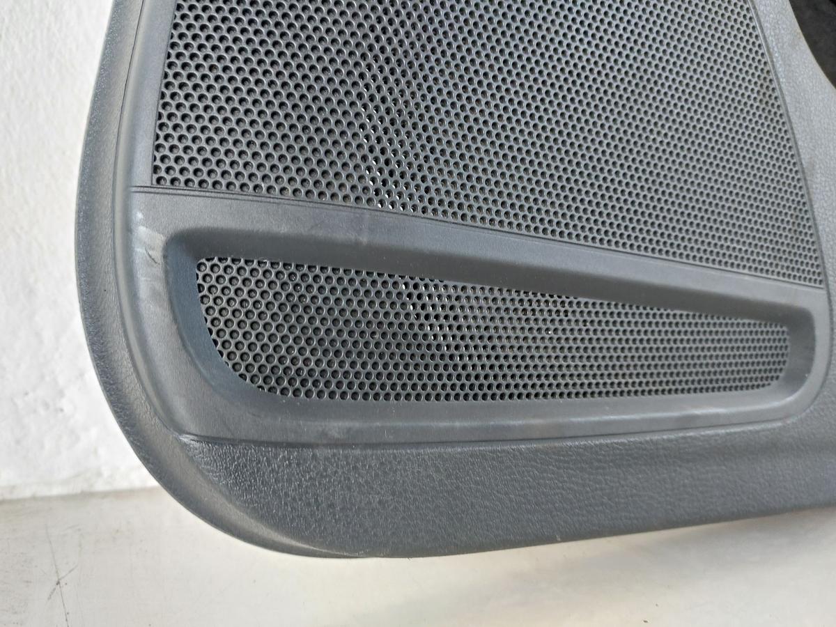 VW Passat 3C B7 Variant T&uuml;reverkleidung vorn rechts Leder schwarz T&uuml;rpappe