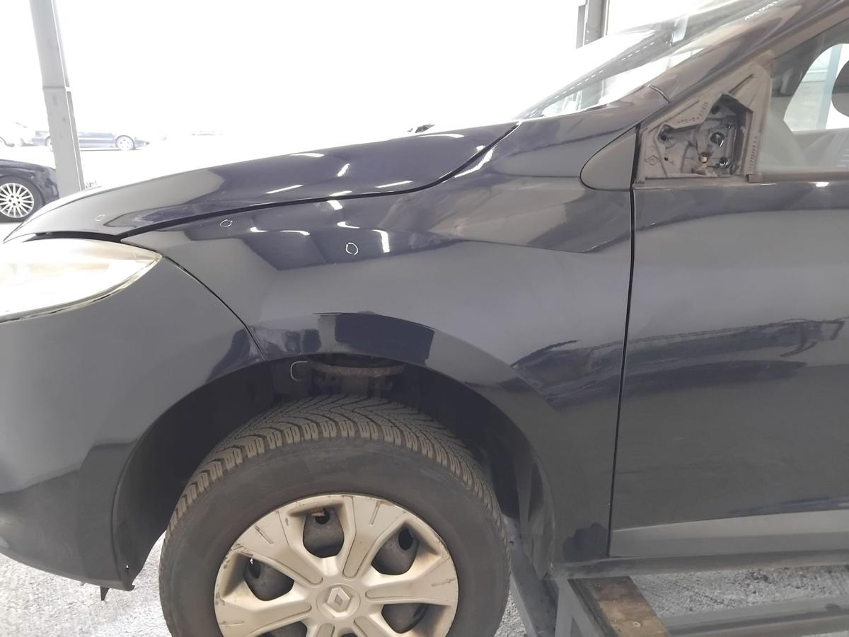 Renault Megane 3 original Kotfl&uuml;gel vorn links NV472 Bleu Crepuscule BJ2009