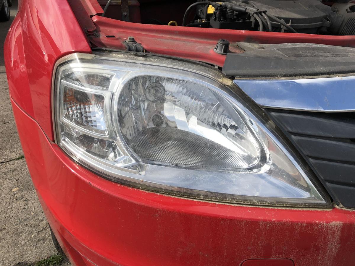 Dacia Logan MCV Scheinwerfer rechts Hauptscheinwerfer Halogen Facelift ab 2009