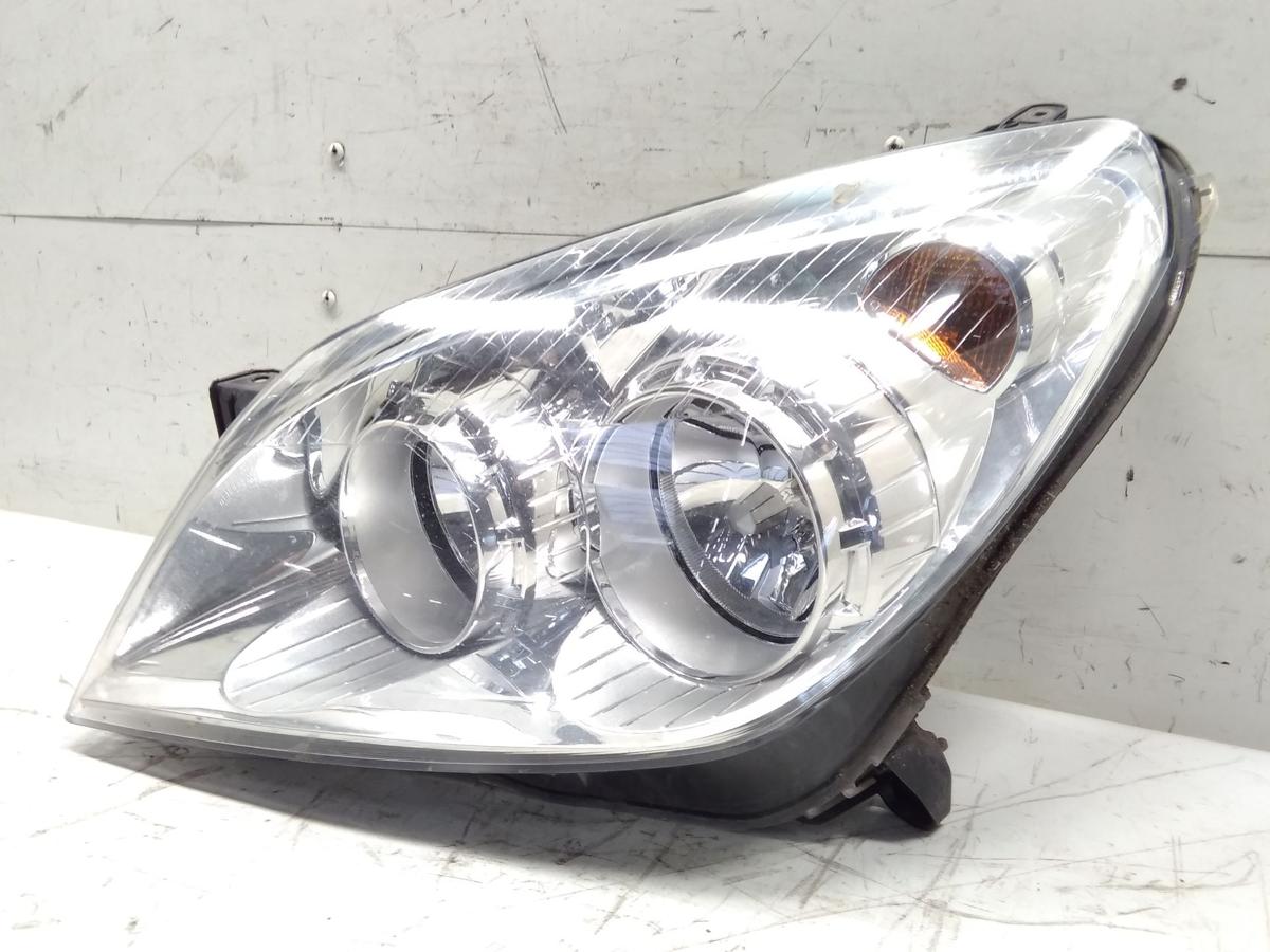 Opel Astra H orig Scheinwerfer links Chrom Halogen mit LWR BJ2007