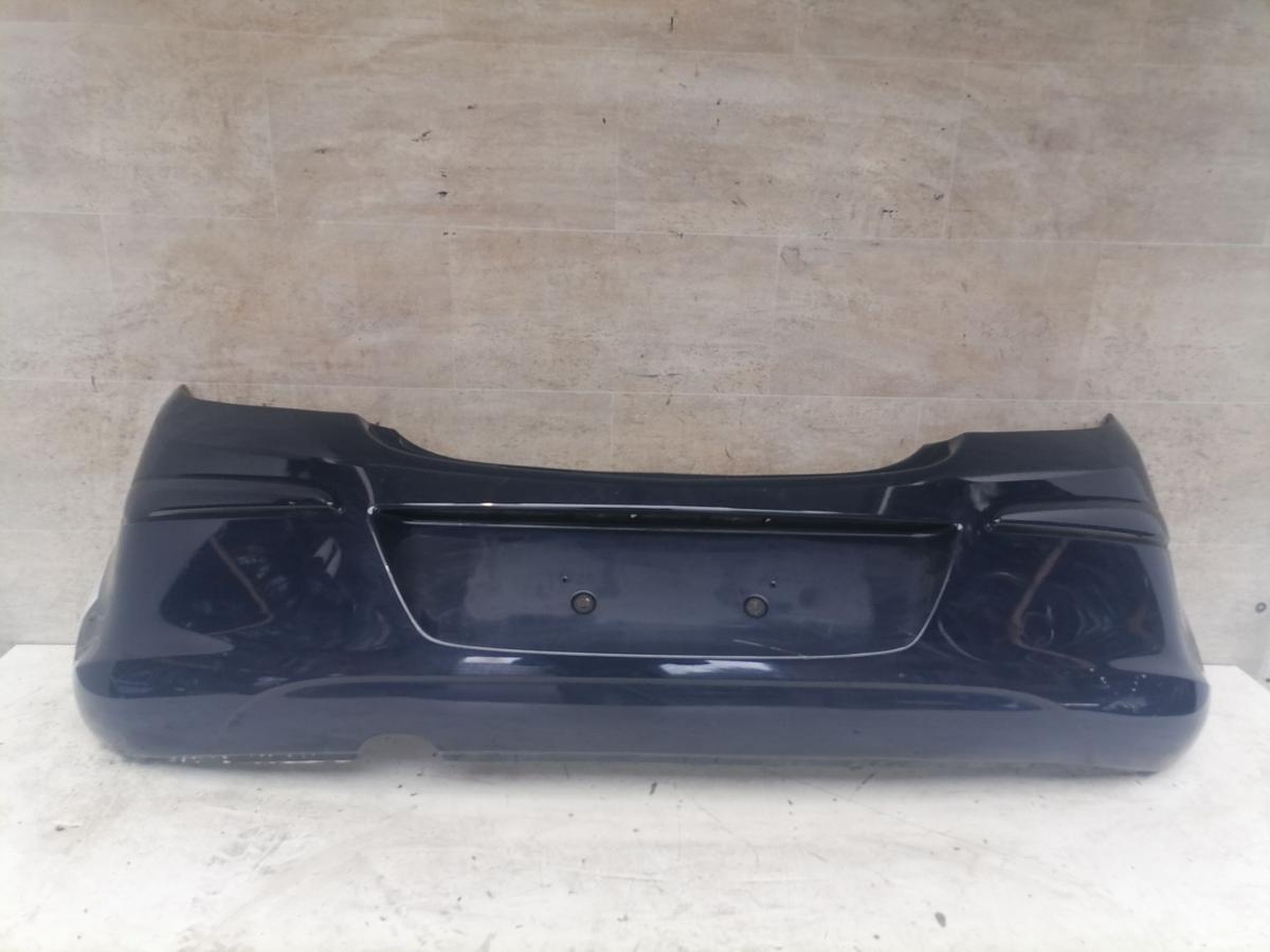 Opel Corsa D original Stoßstange Stossfänger hinten Z20Z Royalblau 3-Türer Bj.2008