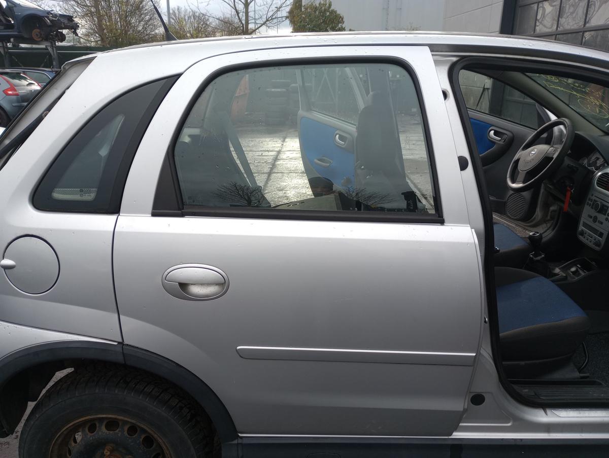 Opel Corsa C original Tür hinten rechts Fond Z157 Starsilber III Bj 2006