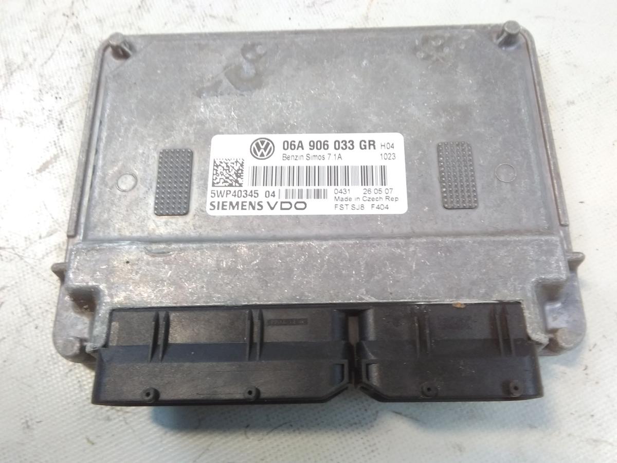 Audi A3 8P original Motorsteuerger&auml;t 06A906033GR 5WP40345 1.6 75kw BSE BJ2007