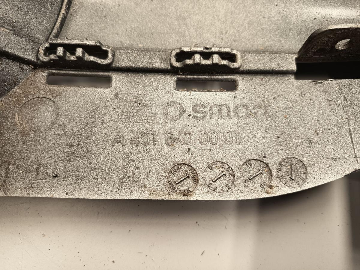Smart Fortwo 451 original Sto&szlig;stange hinten mitte EAD Silber Baujahr 2009