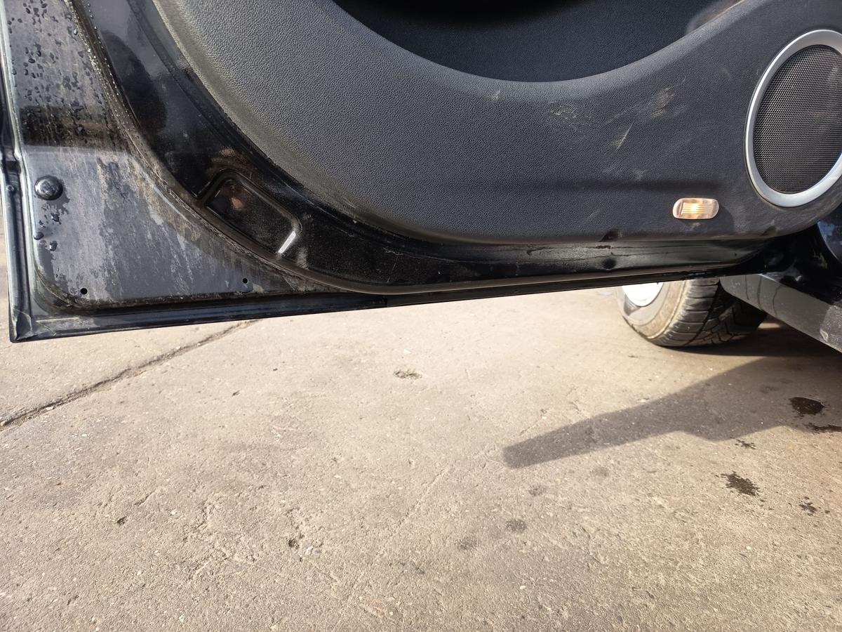 Renault Scenic 3 original T&uuml;r vorn links Fahrer 676 Perlschwarz Bj 2009