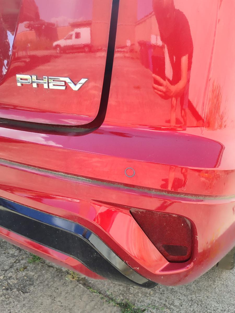 Mitsubishi Eclipse Cross original Stossf&auml;nger Sto&szlig;stange hinten PDC P62B Red