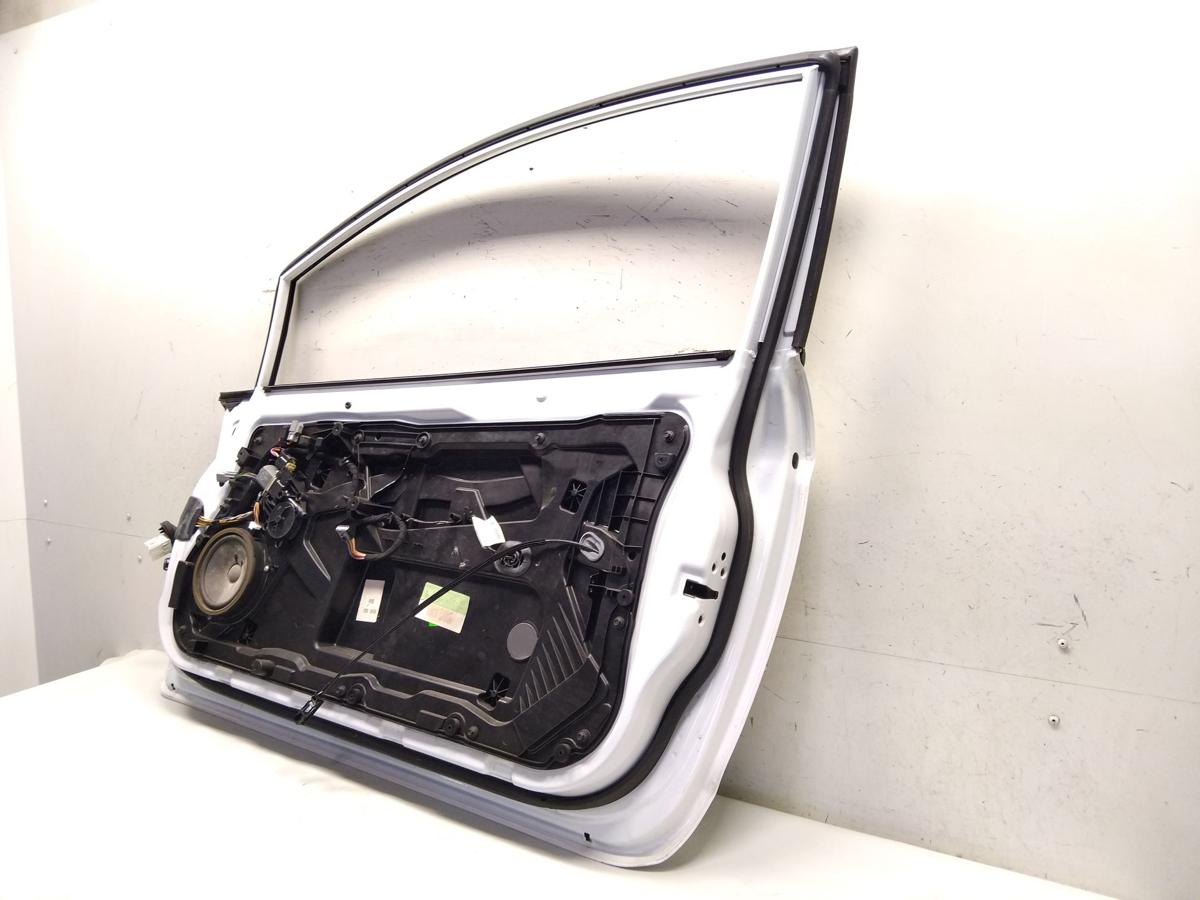 Ford Fiesta JA8 T&uuml;r vorn rechts Beifahrert&uuml;r 3-T&uuml;rer frostwei&szlig; BJ2009