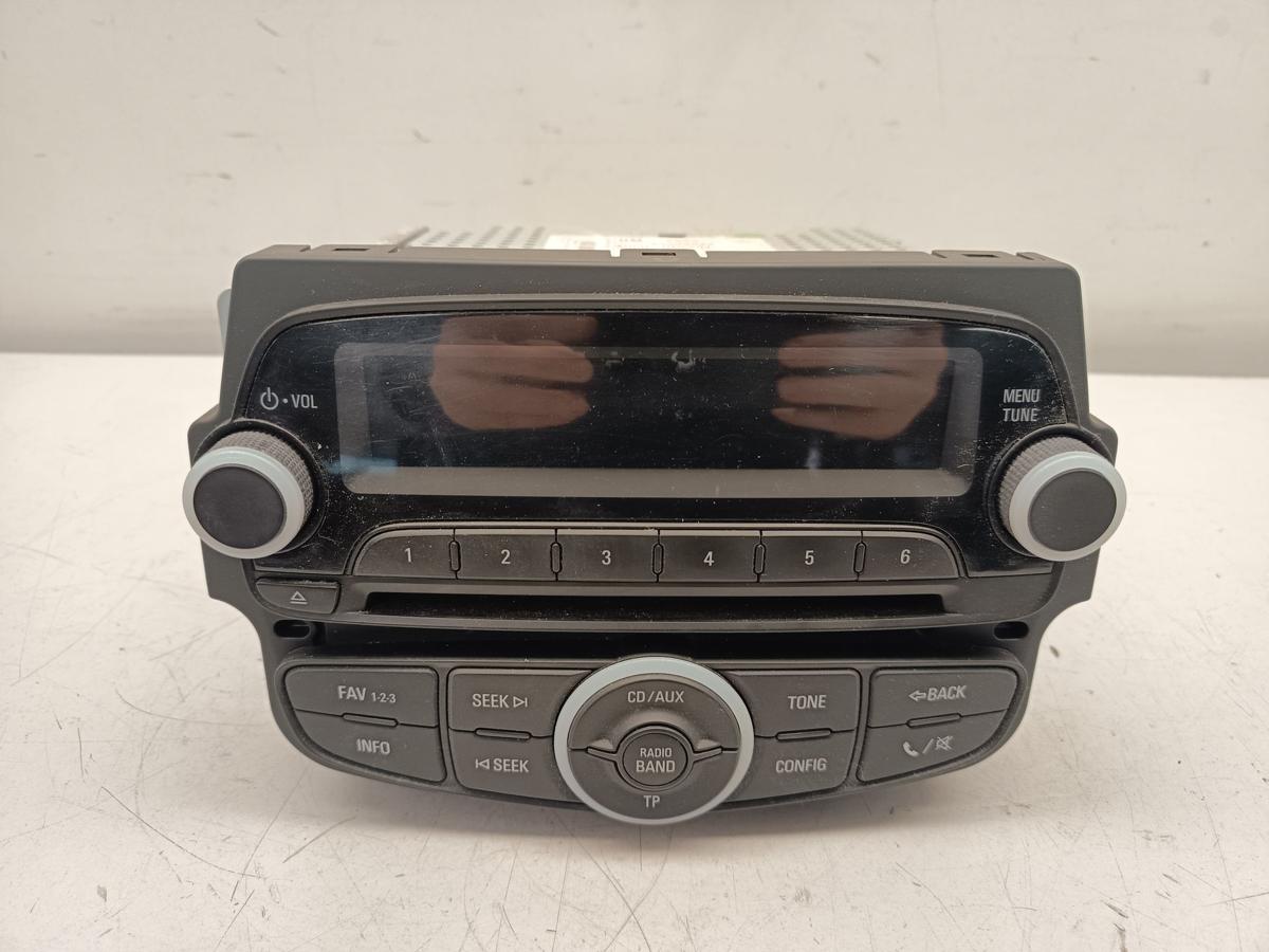 Chevrolet Spark original Radio 95298824 Baujahr 2013