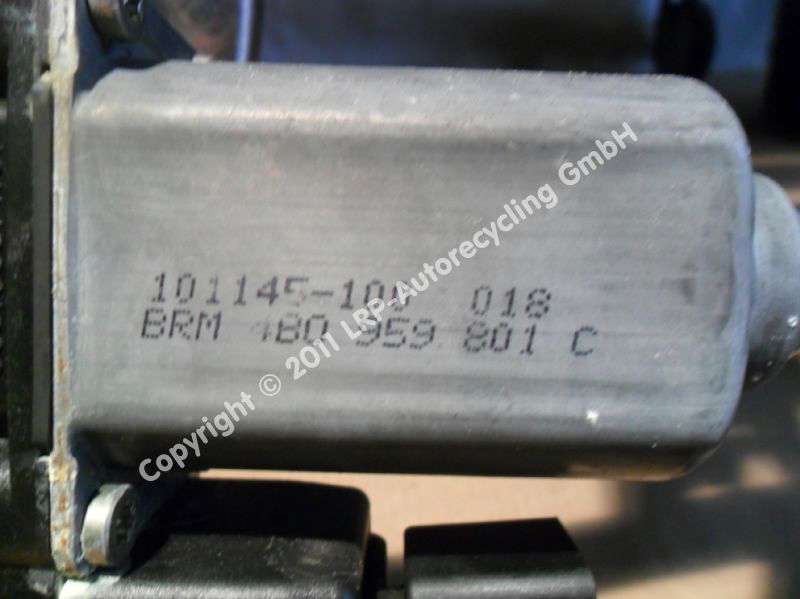 Audi A6 4B original Fensterhebermotor hinten links BJ1998