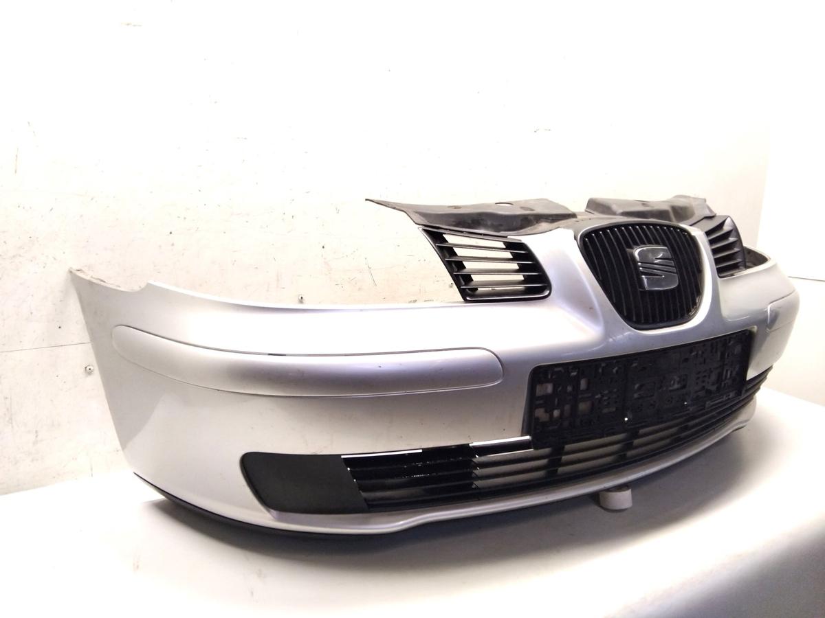 Seat Ibiza 6L original Sto&szlig;f&auml;nger Sto&szlig;stange vorn LS7N Gris Artico BJ2003