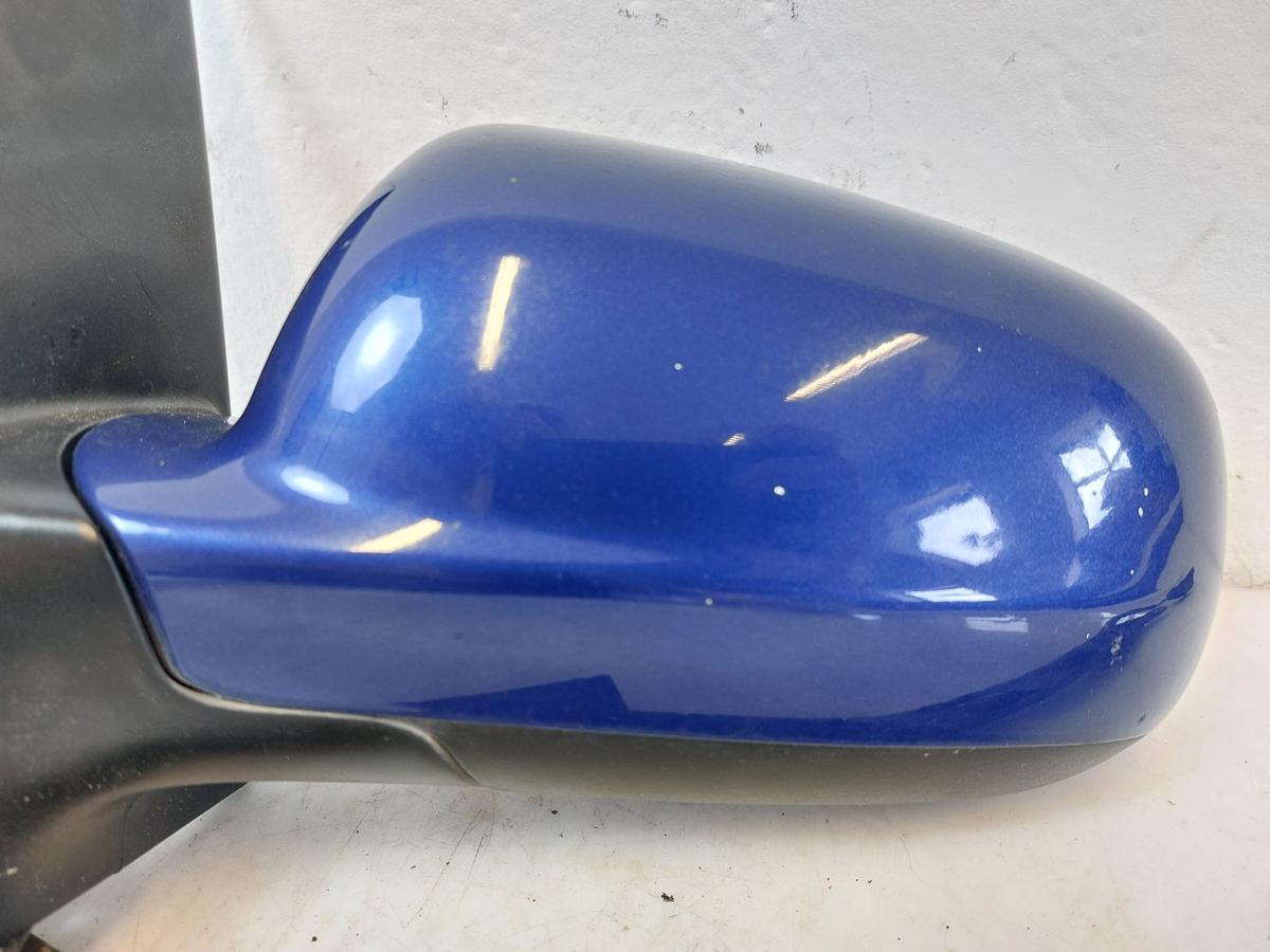 VW Lupo 6X Außenspiegel links Seitenspiegel elektrisch LC5J Laserblaumet