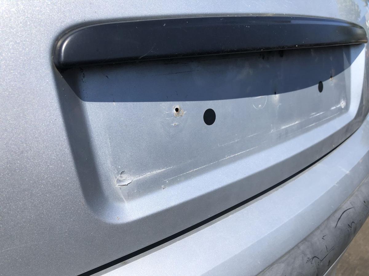 Citroen C3 original Heckklappe mit Scheibe EZR Alugrau Bj 2003