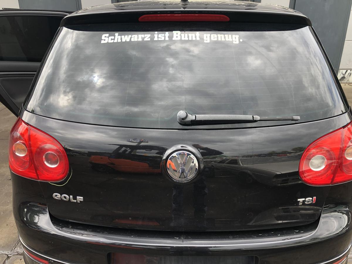 VW Golf V Limo original Heckklappe mit Scheibe C9Z Black magic Bj 2008
