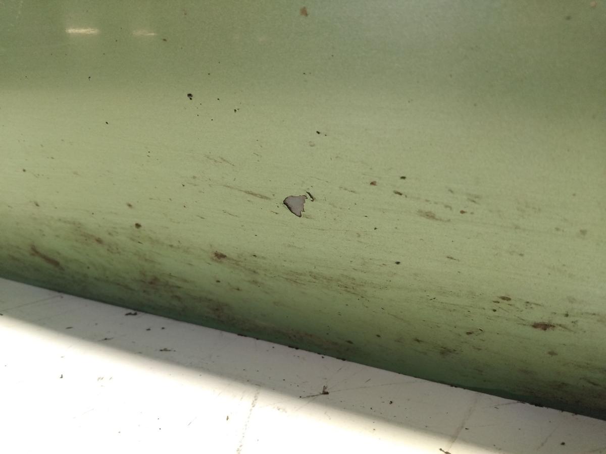 Nissan Micra K12 original T&uuml;r vorn rechts J13 Seegrasgr&uuml;n Metallic 3t&uuml;rig BJ2003