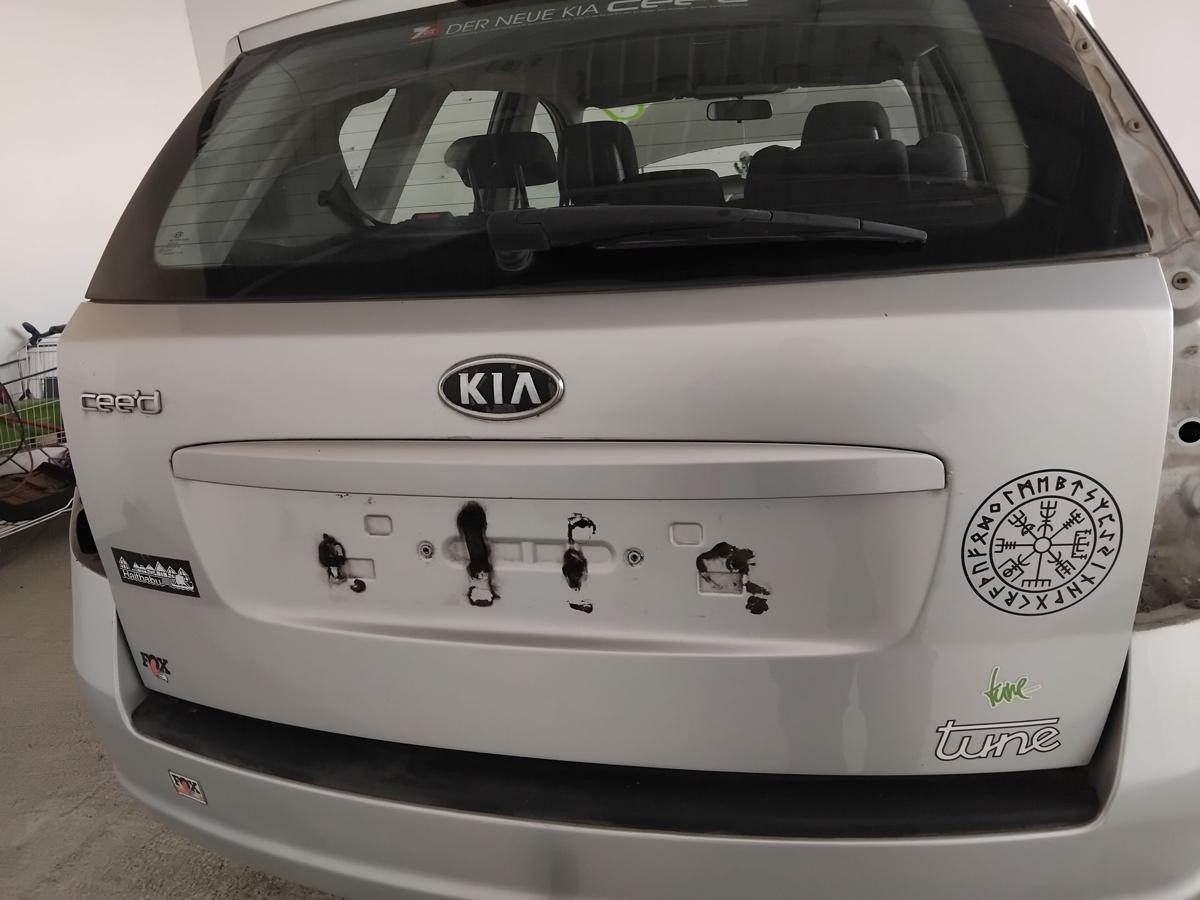 Kia Ceed Kombi ED SW Heckklappe 9S Machine Silver mit Scheibe BJ2007