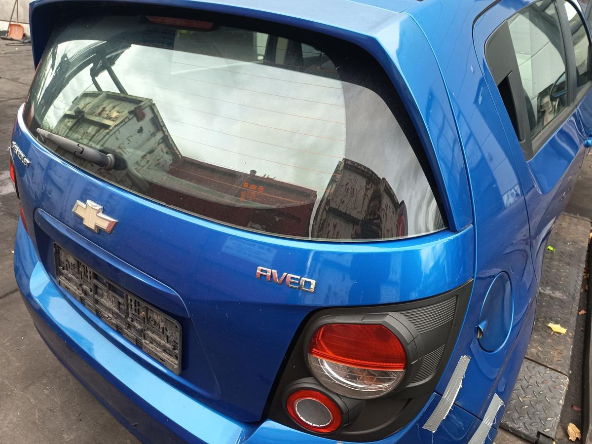 Chevrolet Aveo T300 Bj 2012 original Heckklappe Deckel hinten WA895T BIMINI BLUE