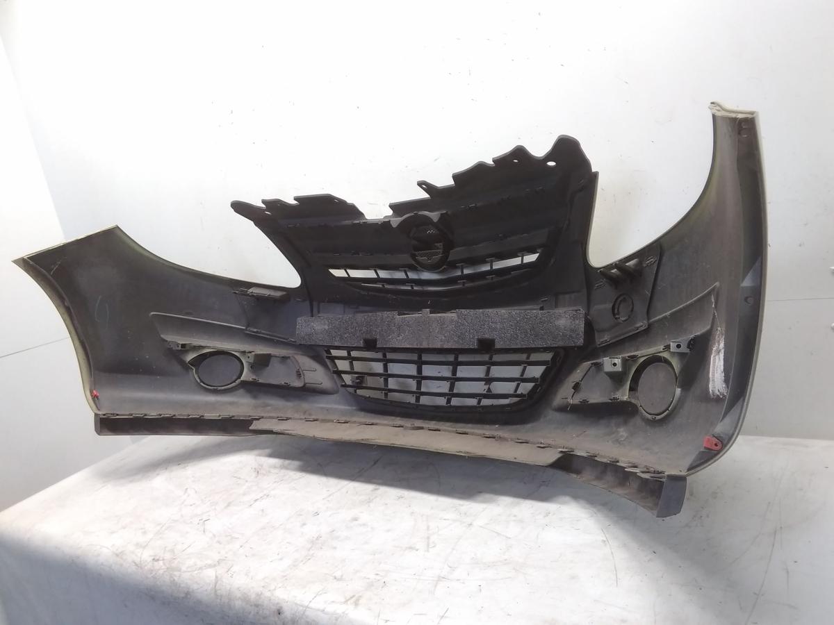 Opel Corsa D original Sto&szlig;stange Sto&szlig;f&auml;nger vorn Z30E Green Tea Metallic BJ2006