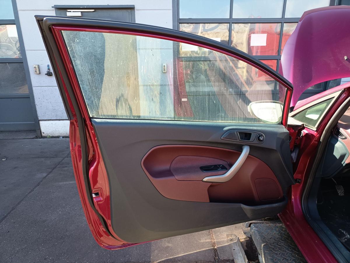 Ford Fiesta MK7 original T&uuml;r links Hot Magenta vor Facelift Baujahr 2009