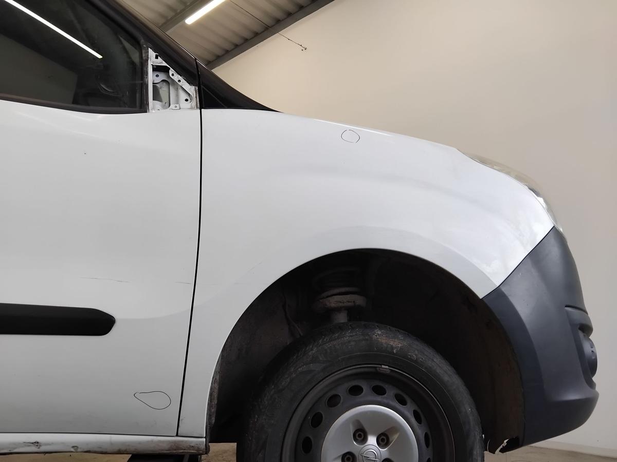 Opel Combo D Kasten original Kotflügel vorn rechts 5PU Polarweiss 249 BJ2014