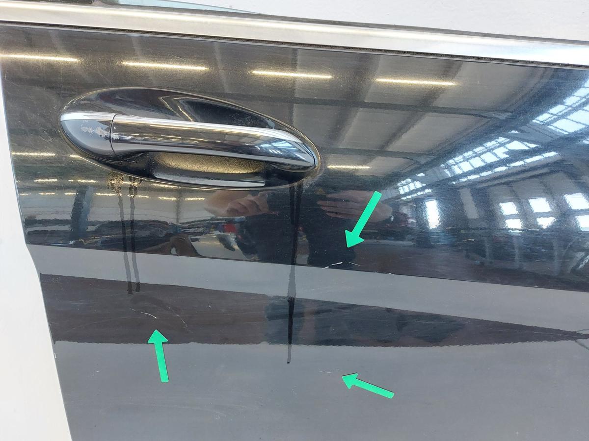 Mercedes R Klasse W251 Tür vorn rechts Beifahrertür obsidianschwarz Roh