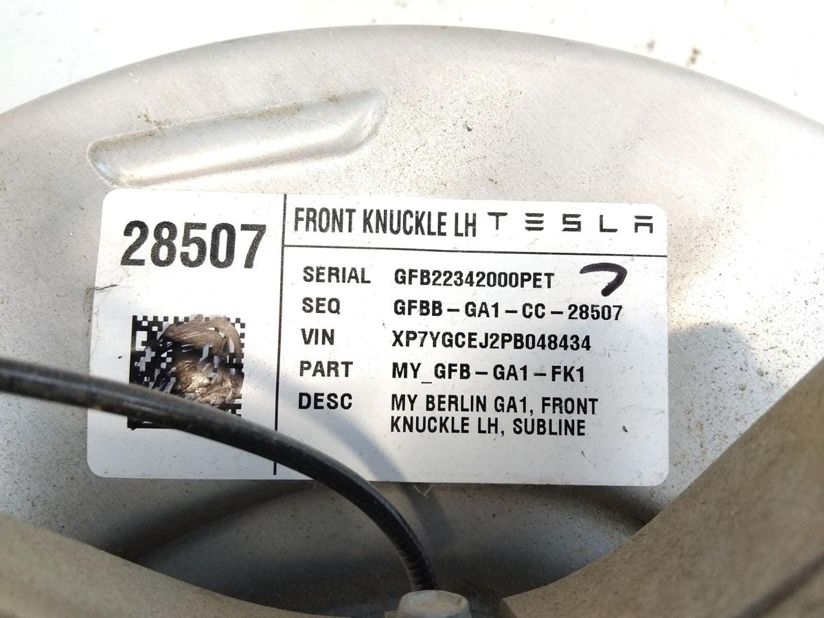 Tesla Model Y RWD Achsschenkel Radlagergehäuse Vorderachse links Bj.2023