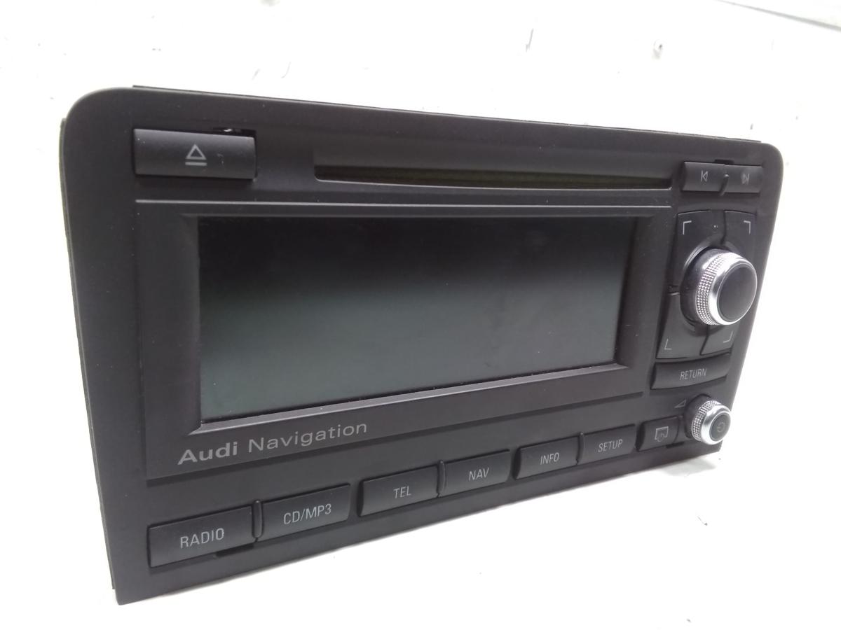 Audi A3 8P Facelift original Radio-Navigationseinheit RNS-LOW 8P0035193E Bj.2010
