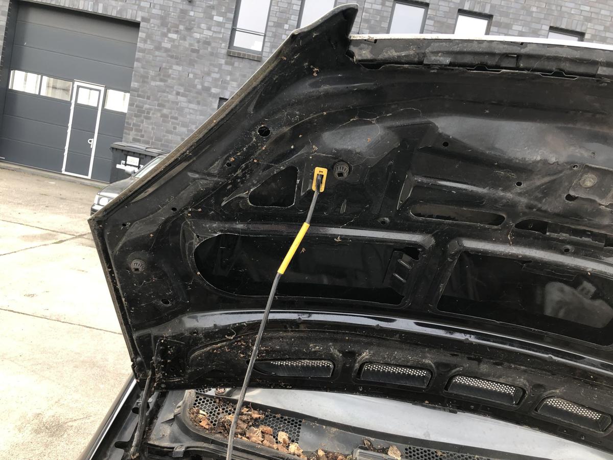 Mercedes A Klasse W169 Motorhaube Haube Klappe Deckel vorn 696 Nachtschwarz