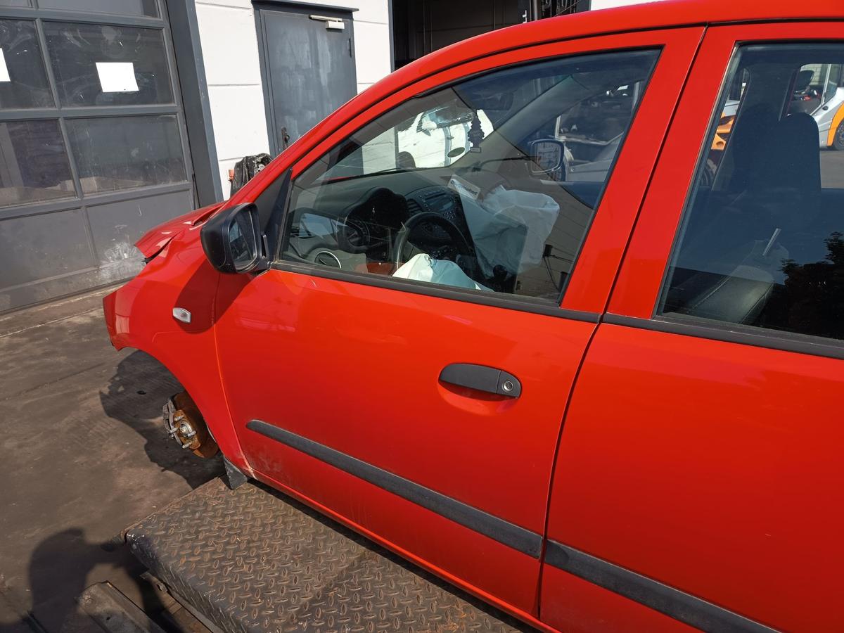 Hyundai I10 PA original T&uuml;r Roht&uuml;r vorne links H4 Electric Red Baujahr 2009